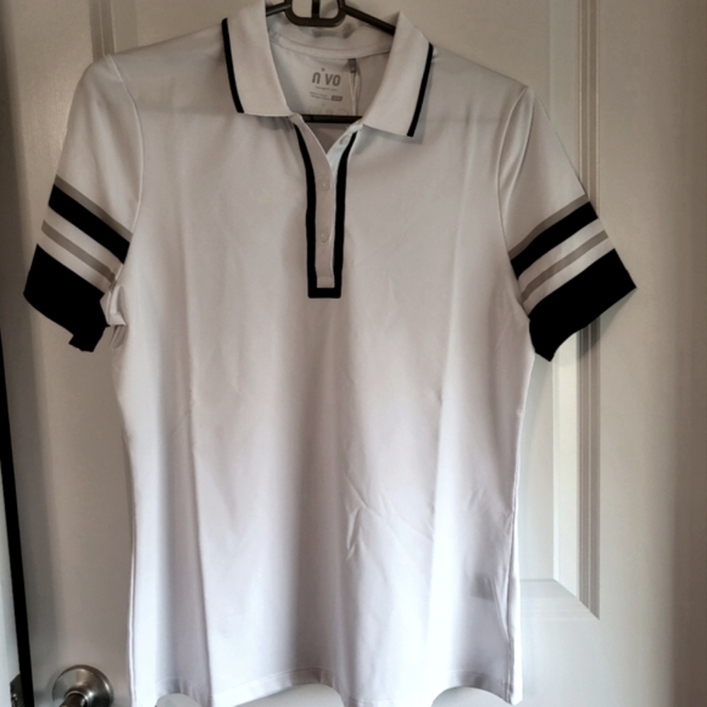 NWT, Nivo Women's Golf Shortsleeve Shirt, Size Medium